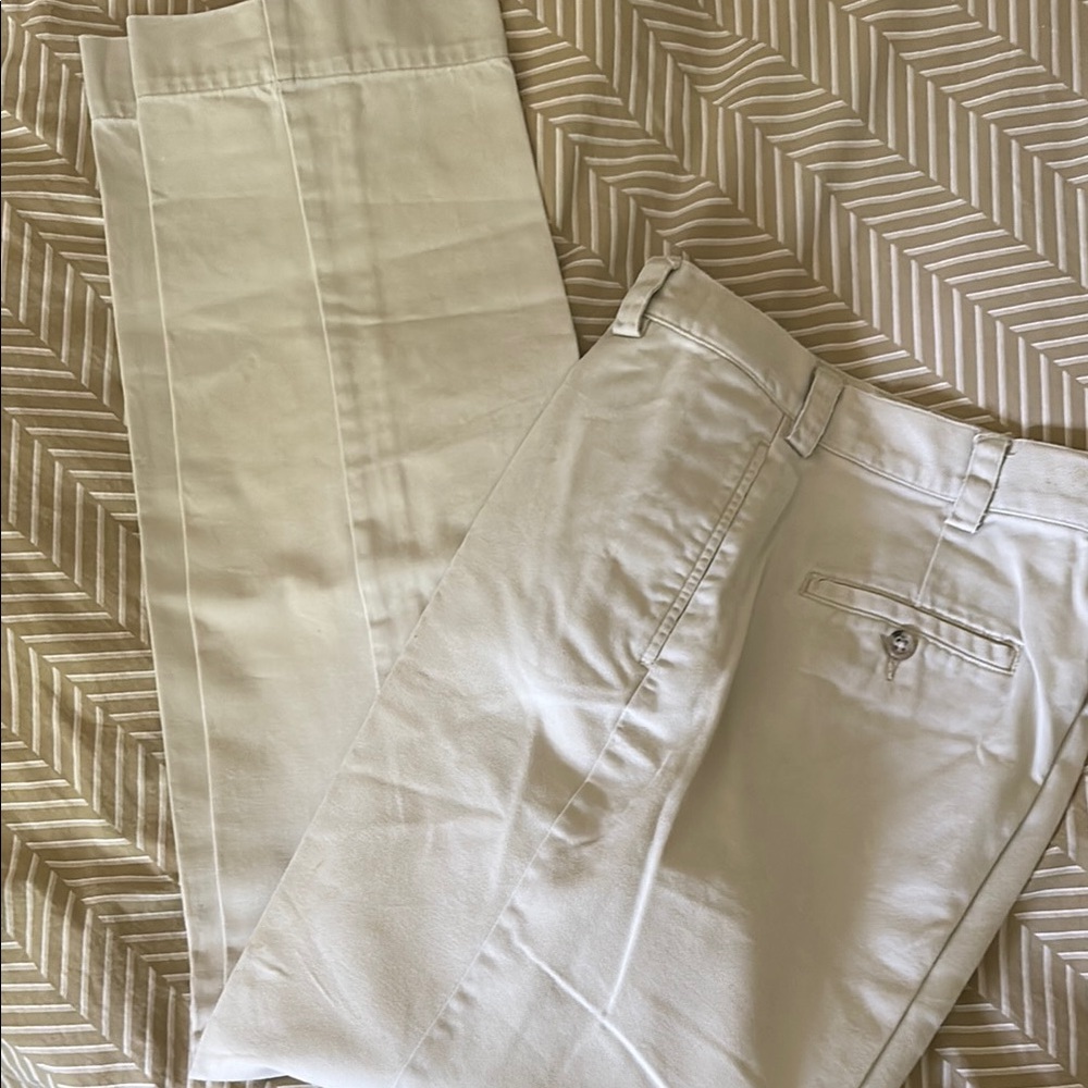 High waisted 90’s Classic Cream Trousers